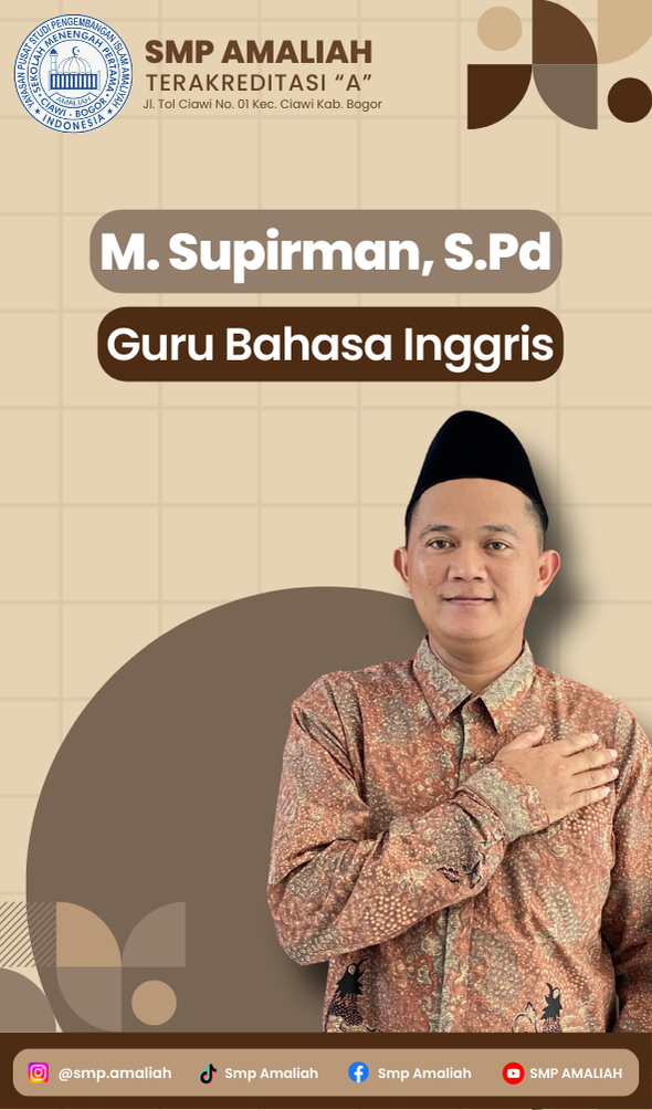 Muhammad Supirman, S.Pd.